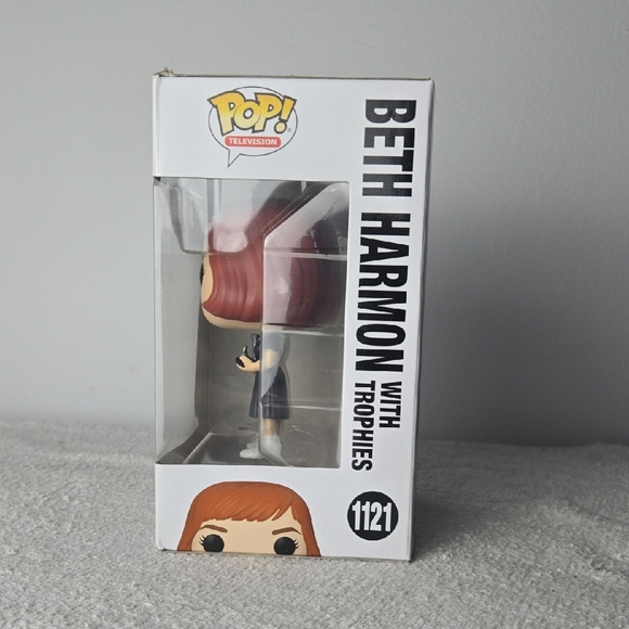 Funko Pop! Beth Harmon with Trophies Figure-3 for $25 - Picture 4 of 6
